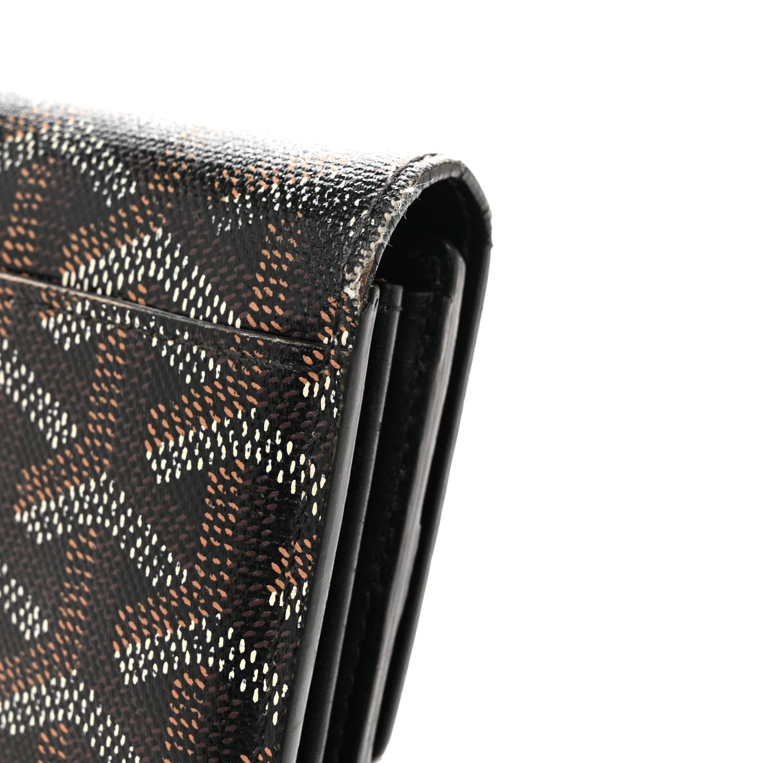 Goyardine Varenne Long Wallet Black