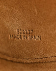 Calfskin Jacquard Mini Gate Dual Bag Autumn Green