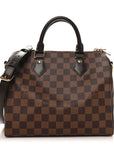 Damier Ebene Speedy Bandouliere 25