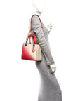 Snakeskin Ombre Medium Lady D1OR Red White