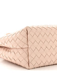 Nappa Intrecciato Medium Andiamo Shoulder Bag Lotus