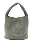 Nappa Woven Hobo Aloe