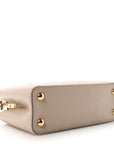 Taurillon Snakeskin Capucines BB Galet