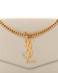 Grain De Poudre Monogram Uptown Chain Wallet Crema Soft