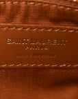 Raffia Calfskin Le 5 A 7 Small Hobo Natural Brick
