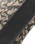 Monogram Saddle Bag Black