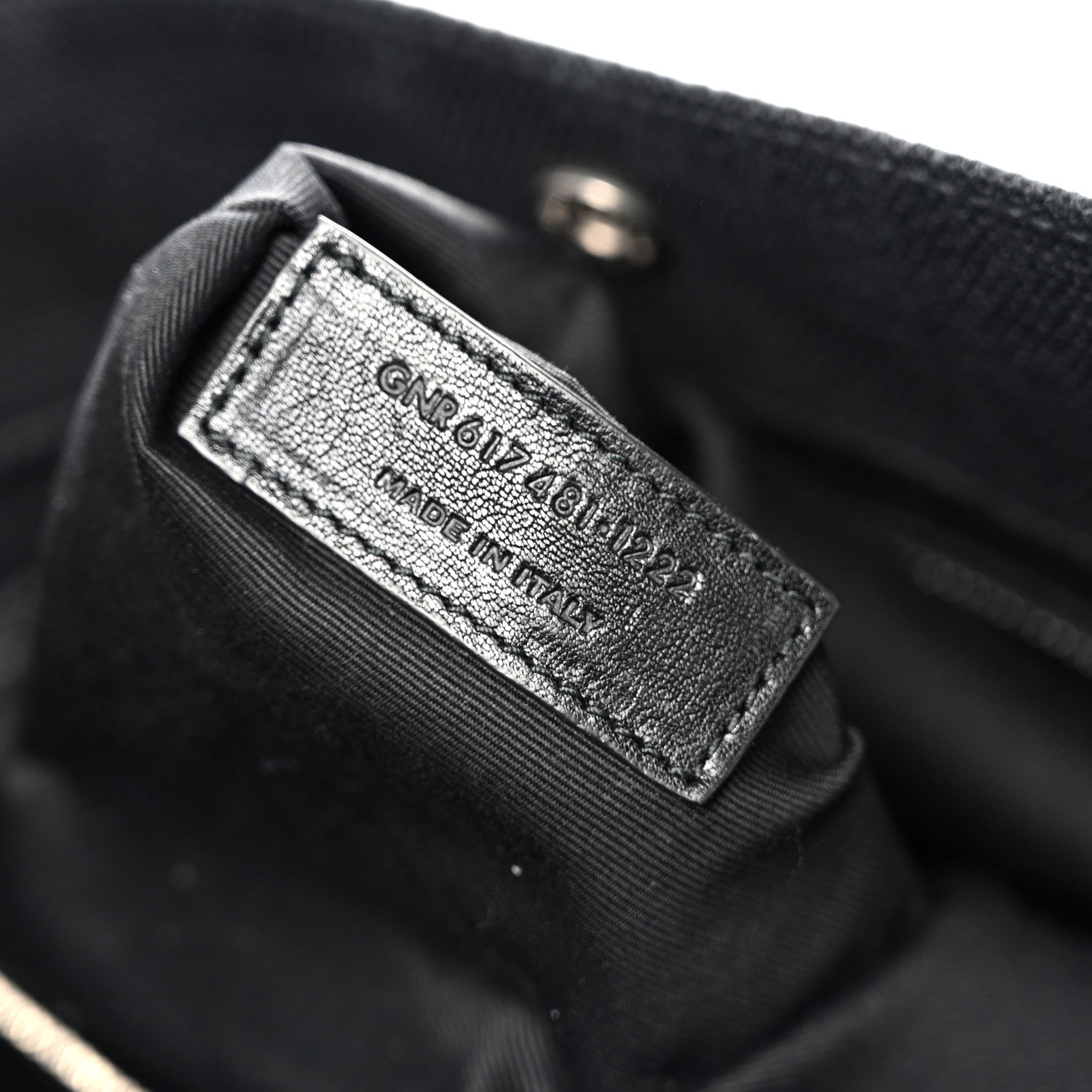 Raffia Linen Calfskin Small Rive Gauche Tote Black