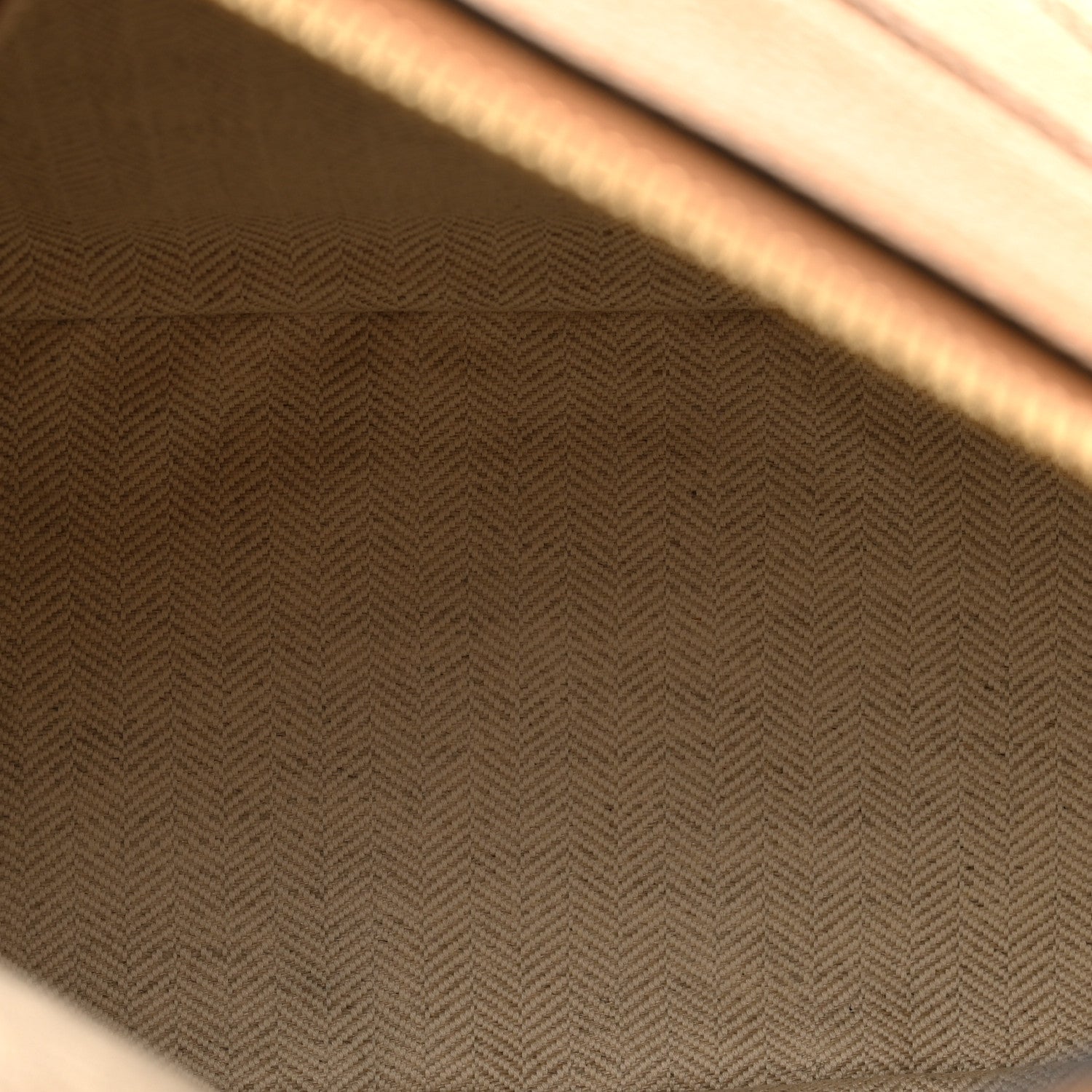 Grained Calfskin Small Puzzle Bag Tan