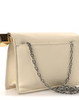 Smooth Calfskin La Petite Pochette Rond Carre Light Ivory