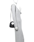 Nappa Matelasse Mini Wander Hobo Black