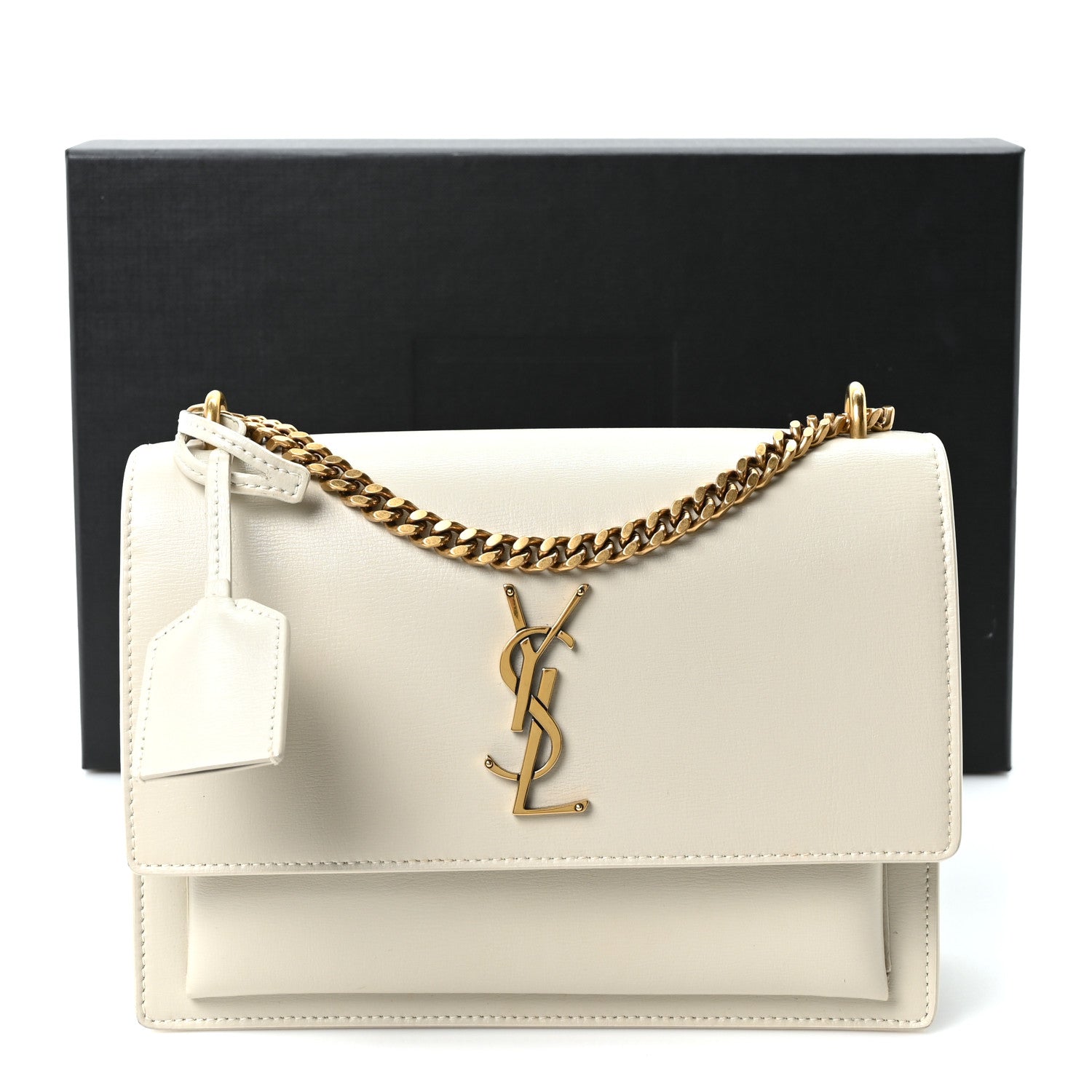Calfskin Medium Monogram Sunset Crema Soft