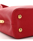 Taurillon Mini Capucines Scarlet