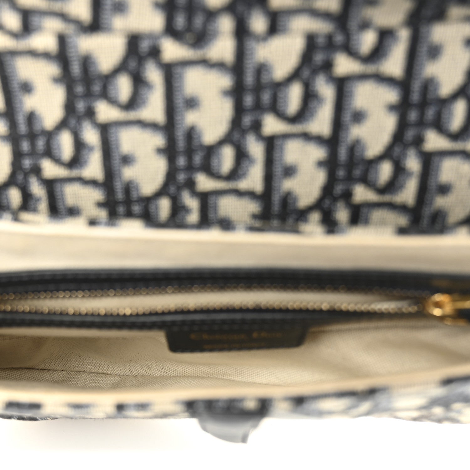 Oblique Saddle Bag Blue