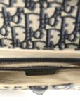 Oblique Saddle Bag Blue