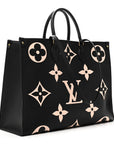 Empreinte Monogram Giant Onthego GM Black Beige