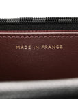 Caviar Quilted CC Turnlock Wallet On Chain WOC Black