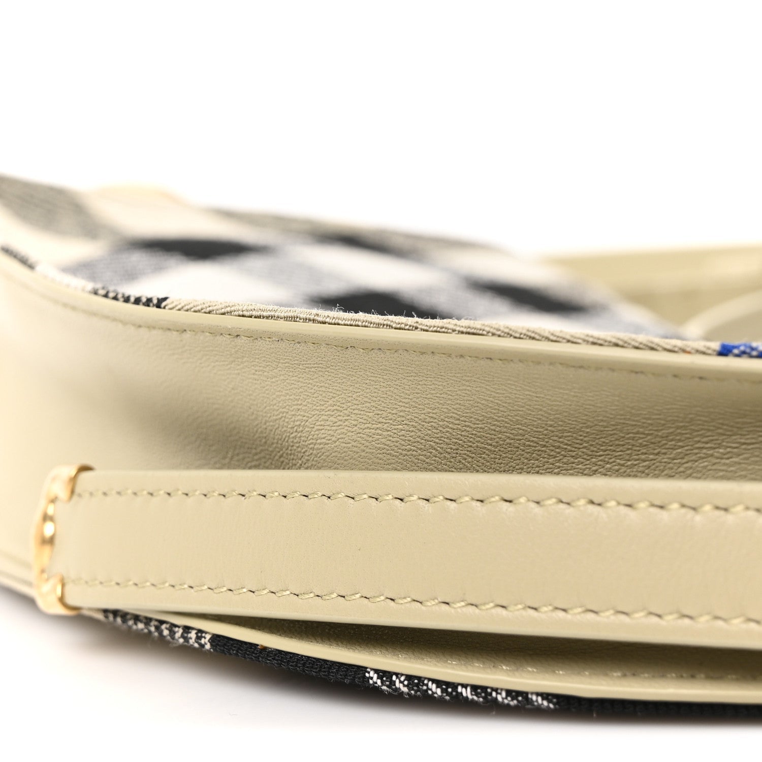 Jacquard Check Mini Shield Bag Lichen