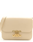 Shiny Calfskin Nano Triomphe Nude