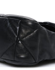 Lambskin Quilted Medium CHNL 19 Flap Black