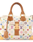Monogram Multicolor Speedy 30 White