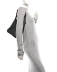 Smooth Calfskin Small Le 5 A 7 Soft Hobo Black
