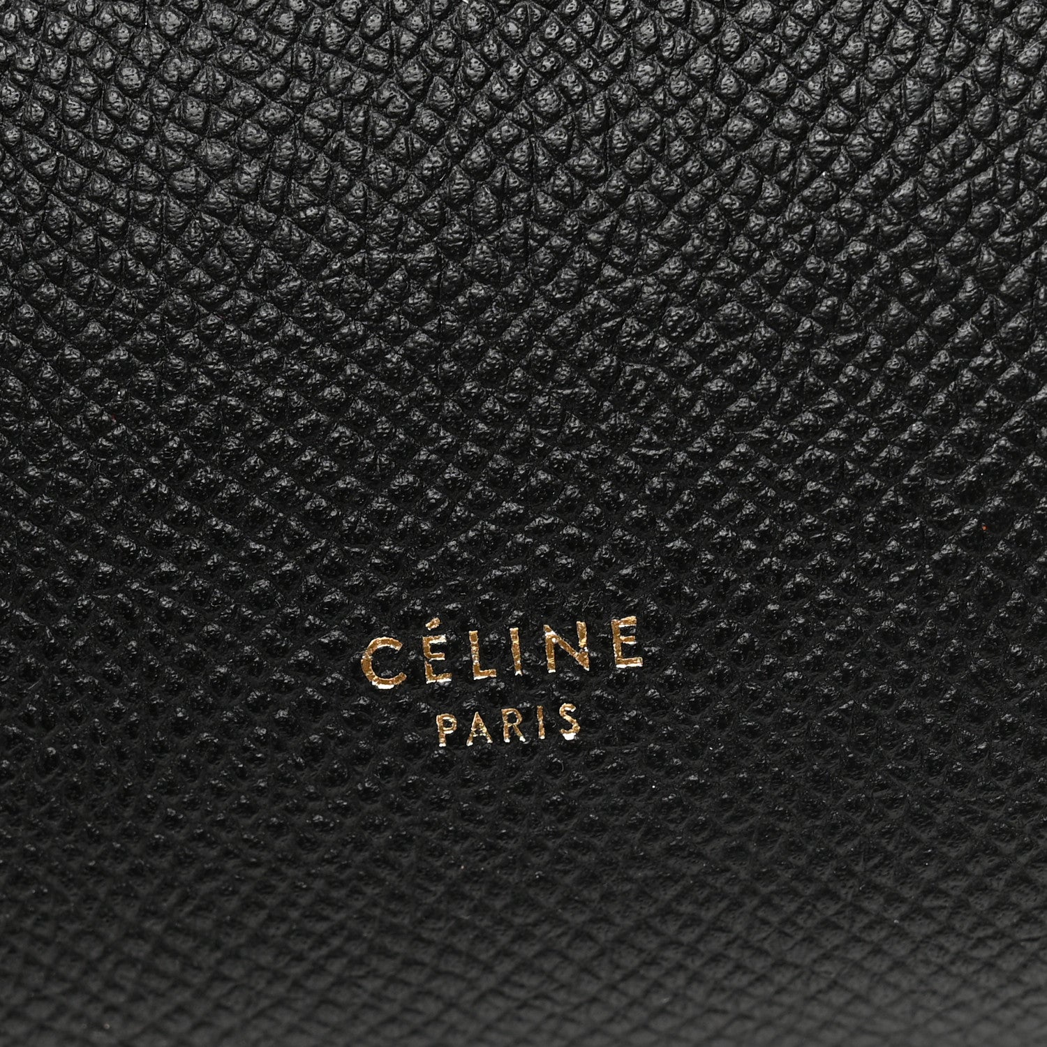 Grained Calfskin Mini Belt Bag Black