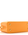 Taurillon Mini Capucines Sunbeam Yellow