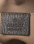 GG Supreme Monogram Web Small Ophidia Belt Bag 75 30 Dark Brown