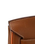 Togo Horseshoe Birkin 35 Gold Orange