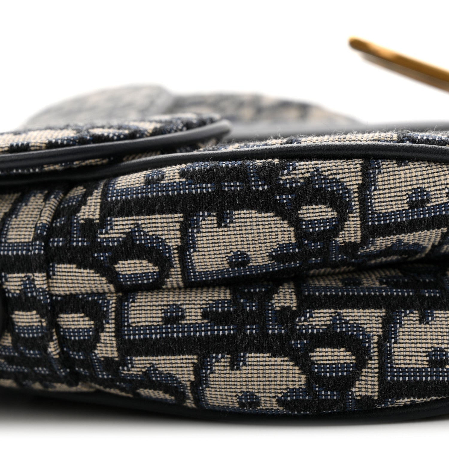 Oblique Saddle Bag Blue