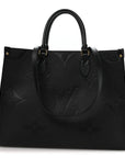 Empreinte Monogram Giant Onthego MM Black