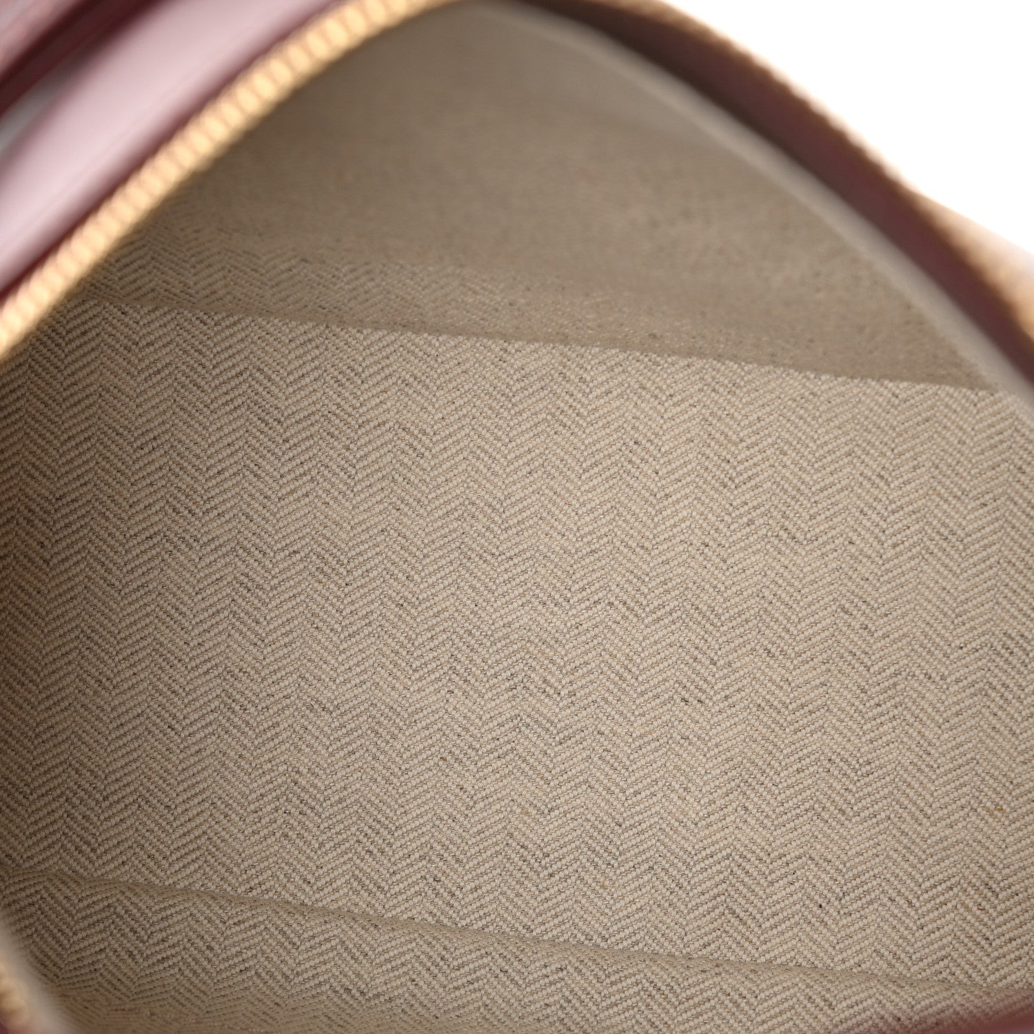 Calfskin Small Puzzle Edge Bag Burgundy