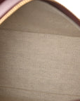 Calfskin Small Puzzle Edge Bag Burgundy