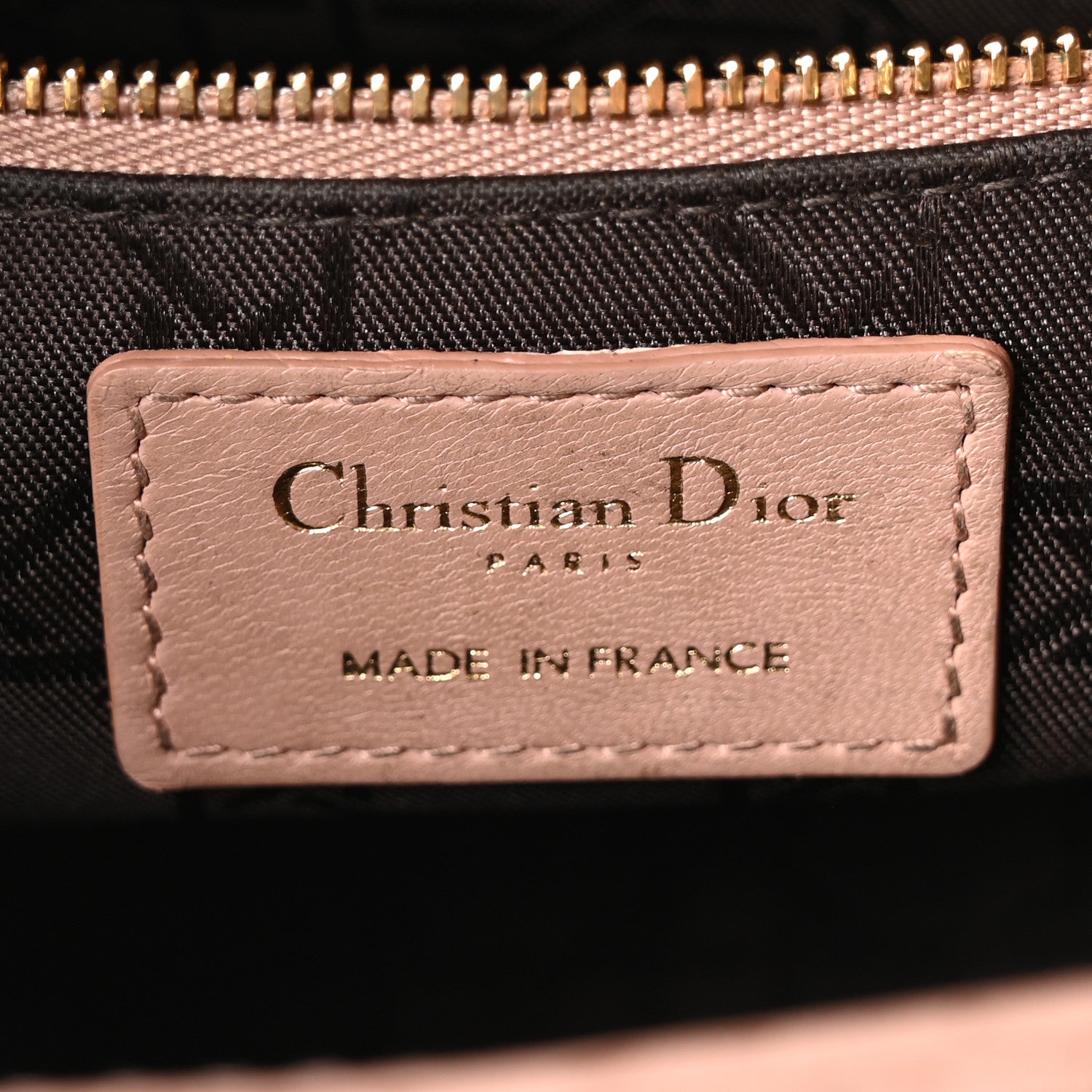 Lambskin Cannage Small My ABC D1OR Lady D1OR Blush