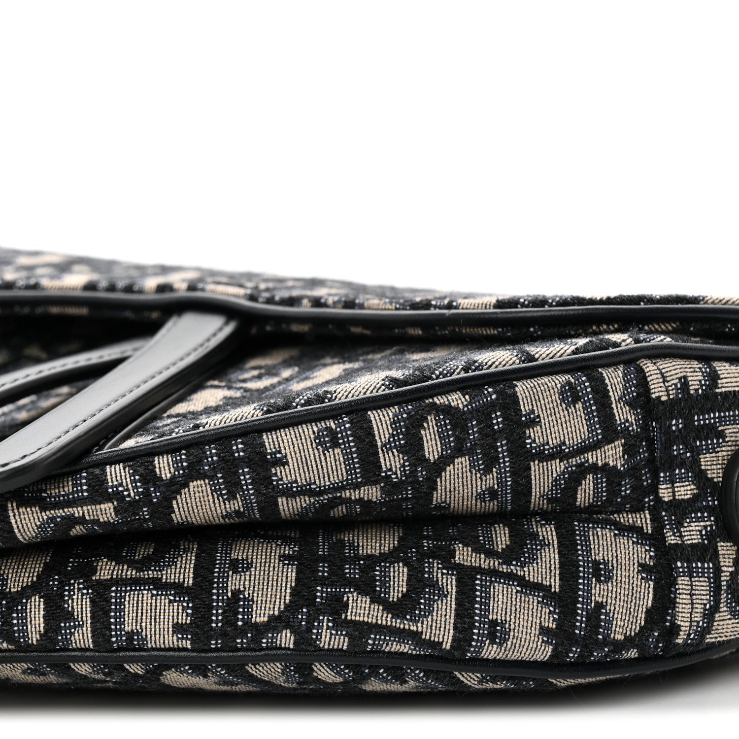 Oblique Saddle Bag Blue