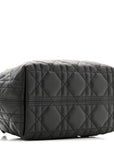 Calfskin Macrocannage Small Toujours  Black