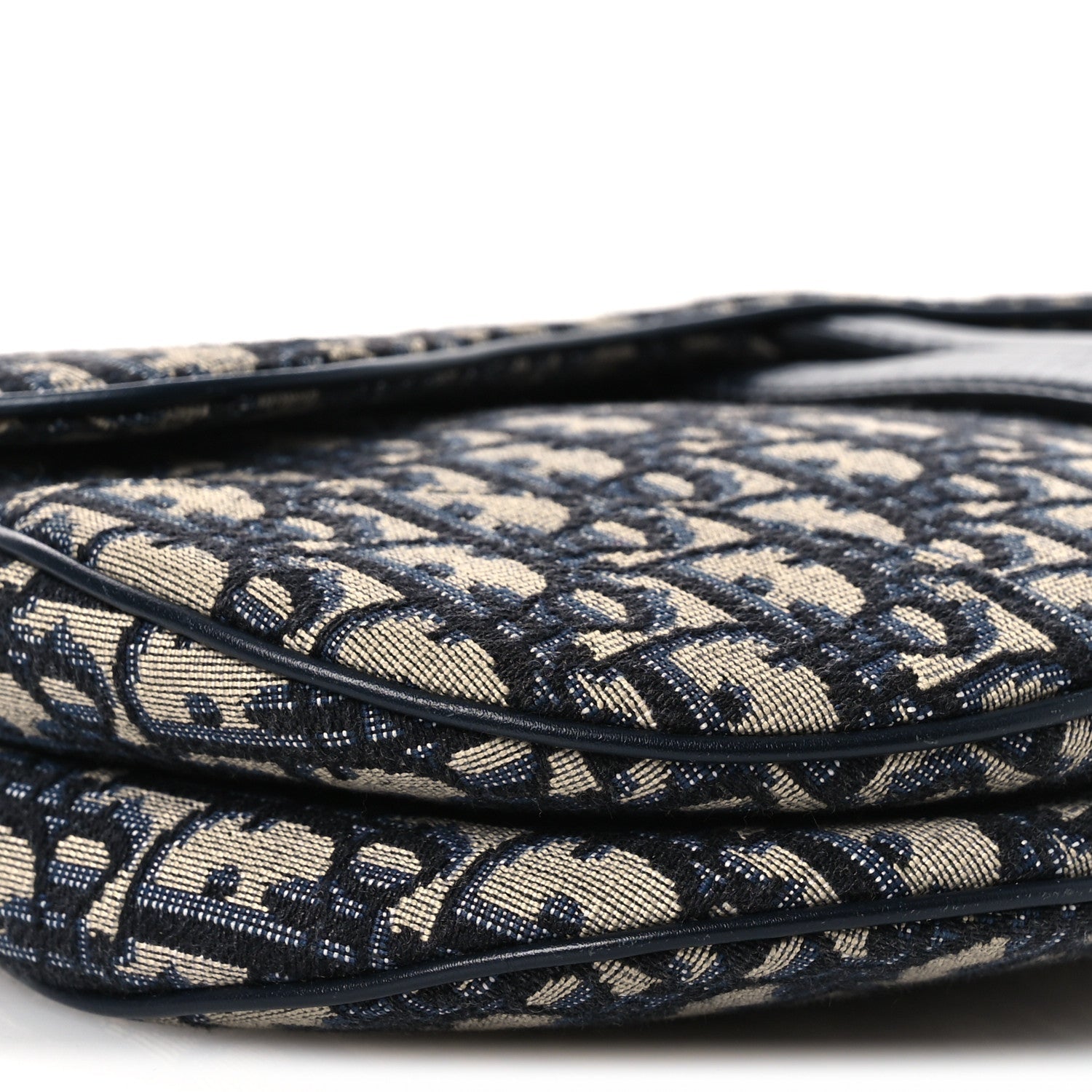 Oblique Saddle Bag Blue