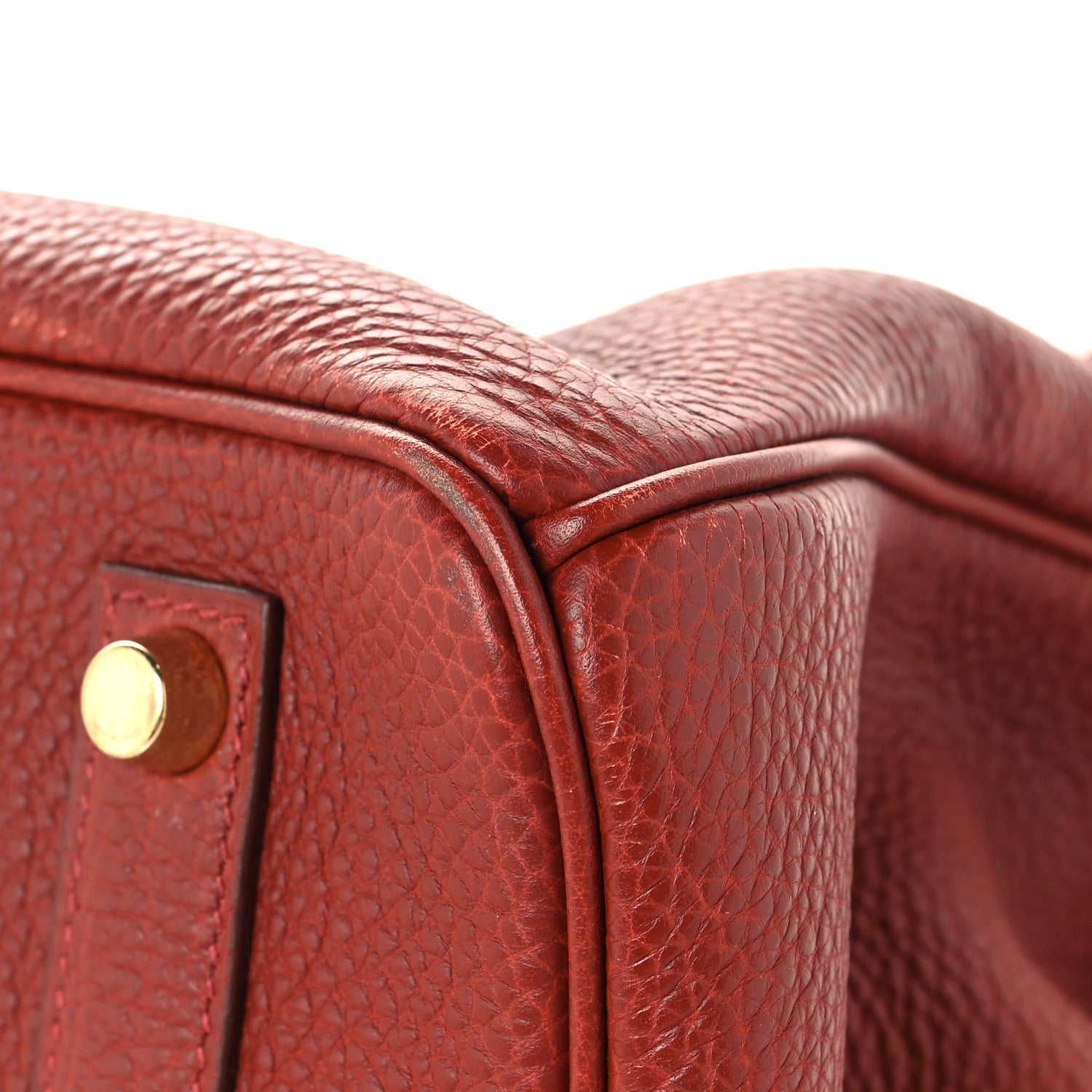 Togo Verso Birkin 35 Brique Ebene