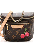 LV X TM Monogram Cerises Mini Bumbag