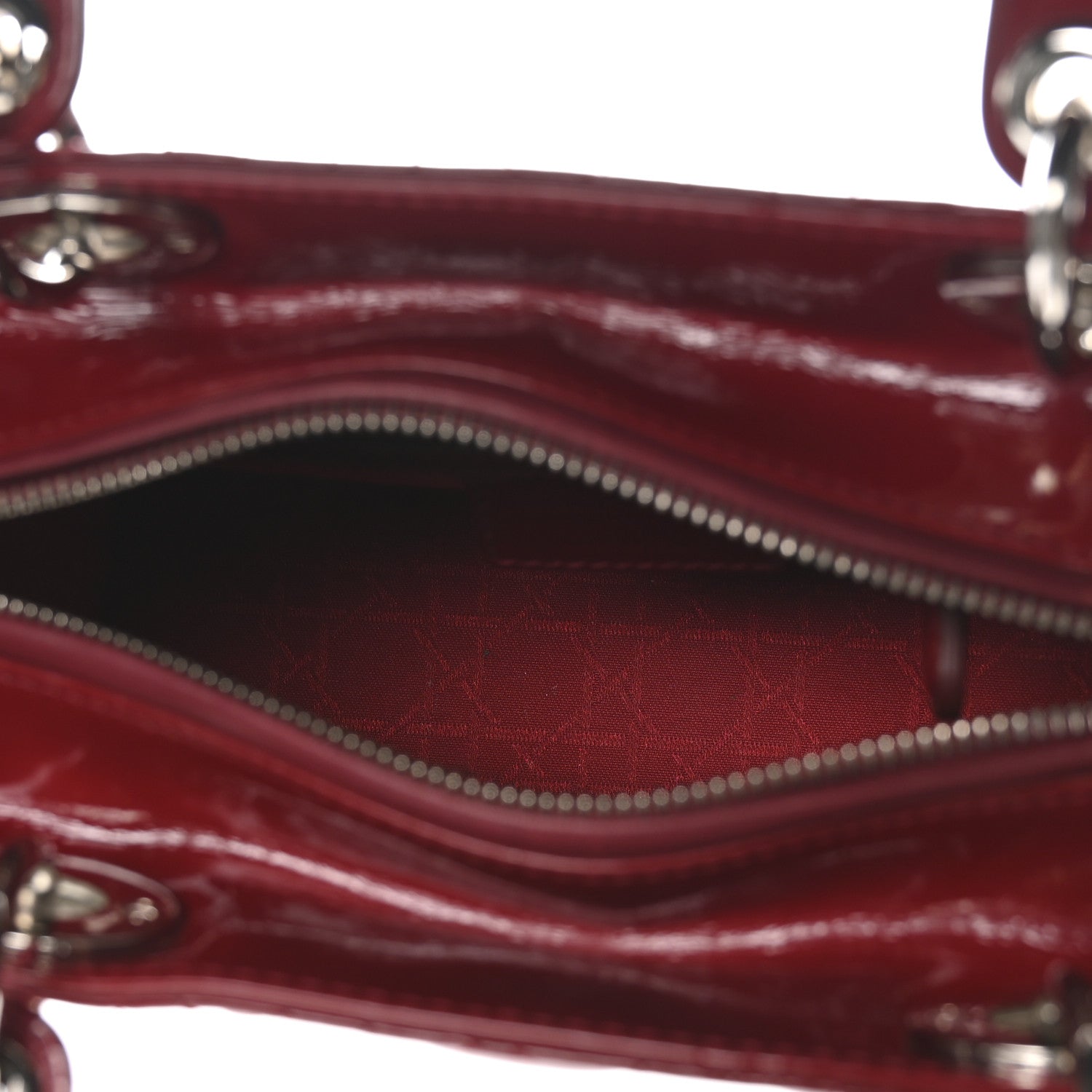 Patent Cannage Medium Lady D1OR Red