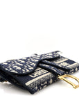 Oblique Slim Saddle Pouch Blue