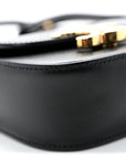 Shiny Calfskin Mini Triomphe Black