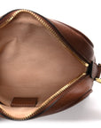 New Denim GG Monogram Dollar Calfskin Mini Ophidia Shoulder Bag Blue Tea Cuir Epilog