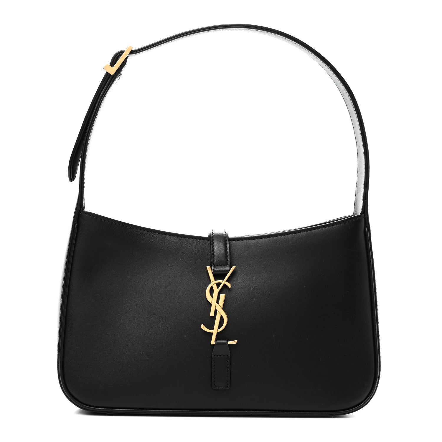 Smooth Calfskin Le 5 A 7 Hobo Black