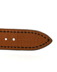Shiny Alligator Heure H Hour Watch 30mm Strap Black