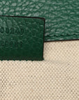 Pebbled Calfskin Small Dionysus Shoulder Bag Emerald