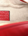 Pebbled Calfskin Small Soho Disco Bag Tabasco Red
