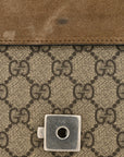 GG Supreme Monogram Small Dionysus Shoulder Bag Taupe