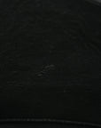 Crinkled Calfskin Matelasse Monogram Medium Niki Chain Satchel Black