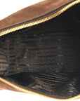 Camoscio Darling Shoulder Bag Cocoa Brown